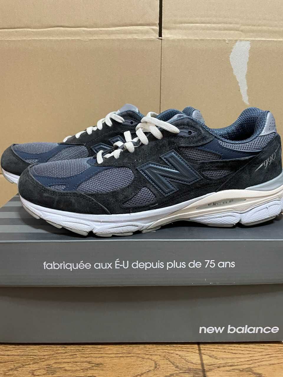 KITH Ronnie Fieg × New Balance 990V3 "Genesis/Navy"