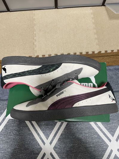 Staple × Atmos × Puma Suede "Natural Grey"