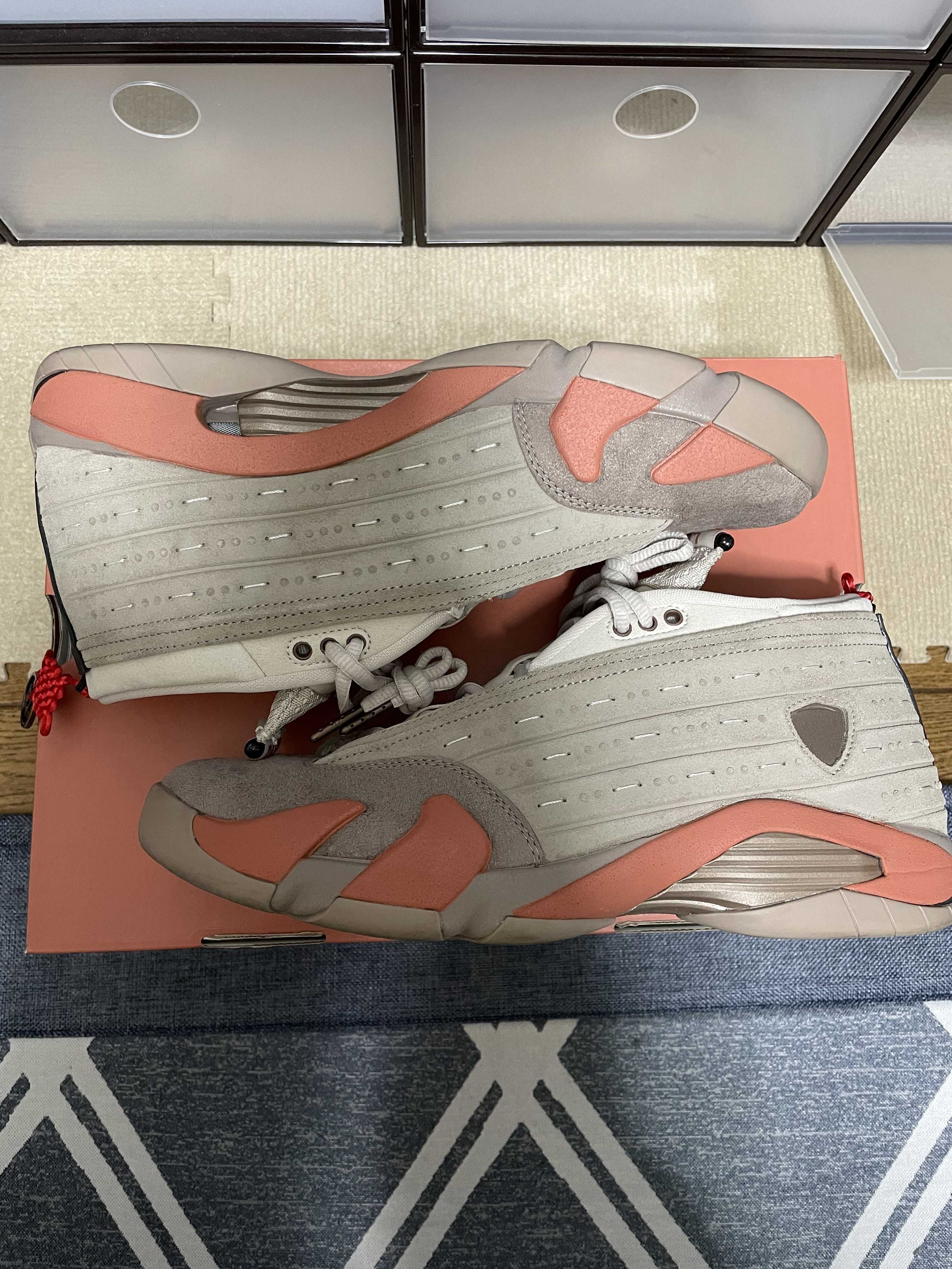 Clot × Nike Air Jordan 14 Low "Brown"