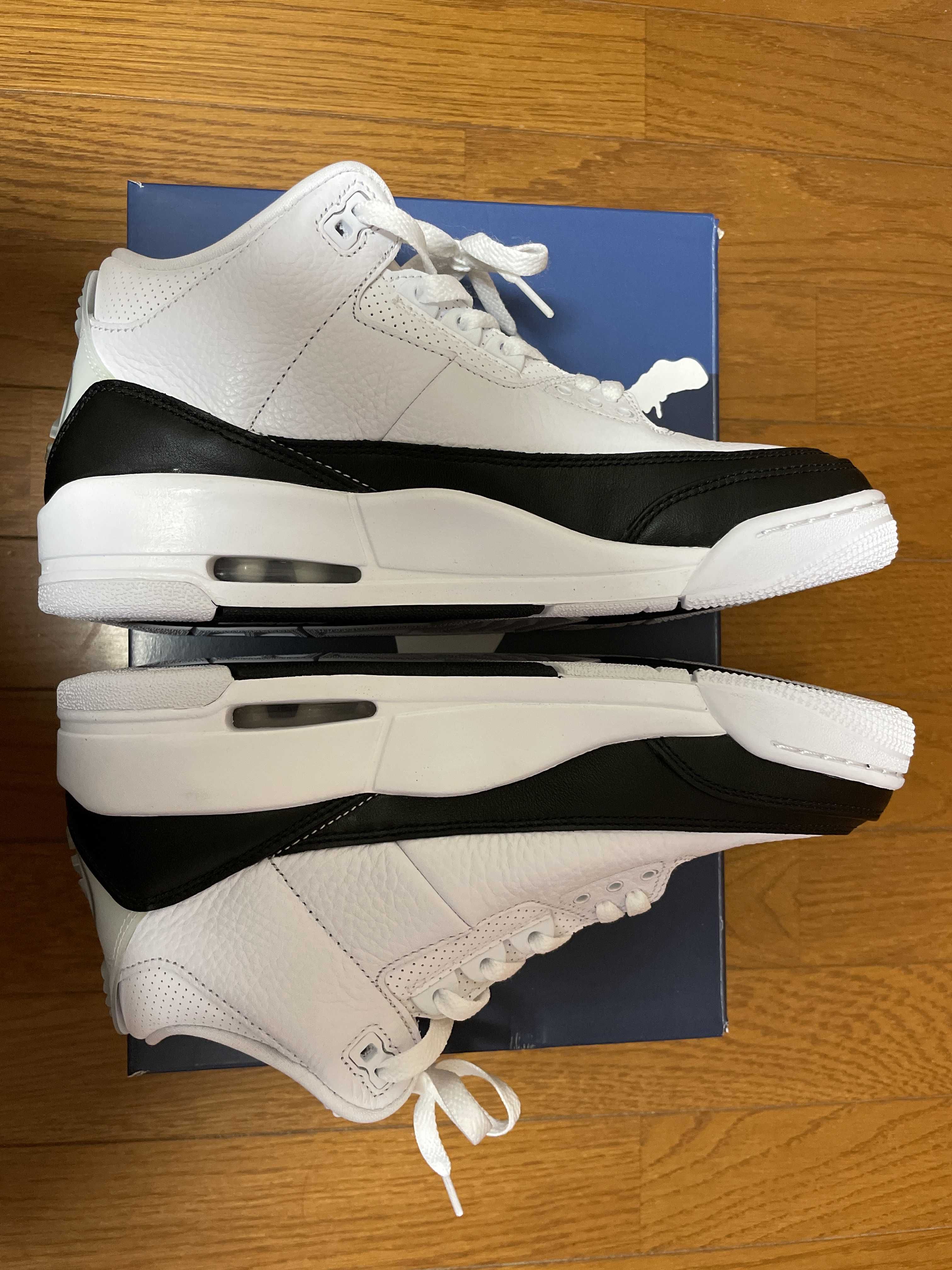 Fragment × Nike Air Jordan 3 "White/Black"