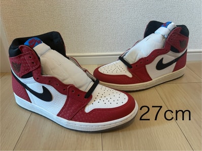Spiderman × Nike Air Jordan 1 Origin Story "Gym Red/White/Photo Blue/Black"