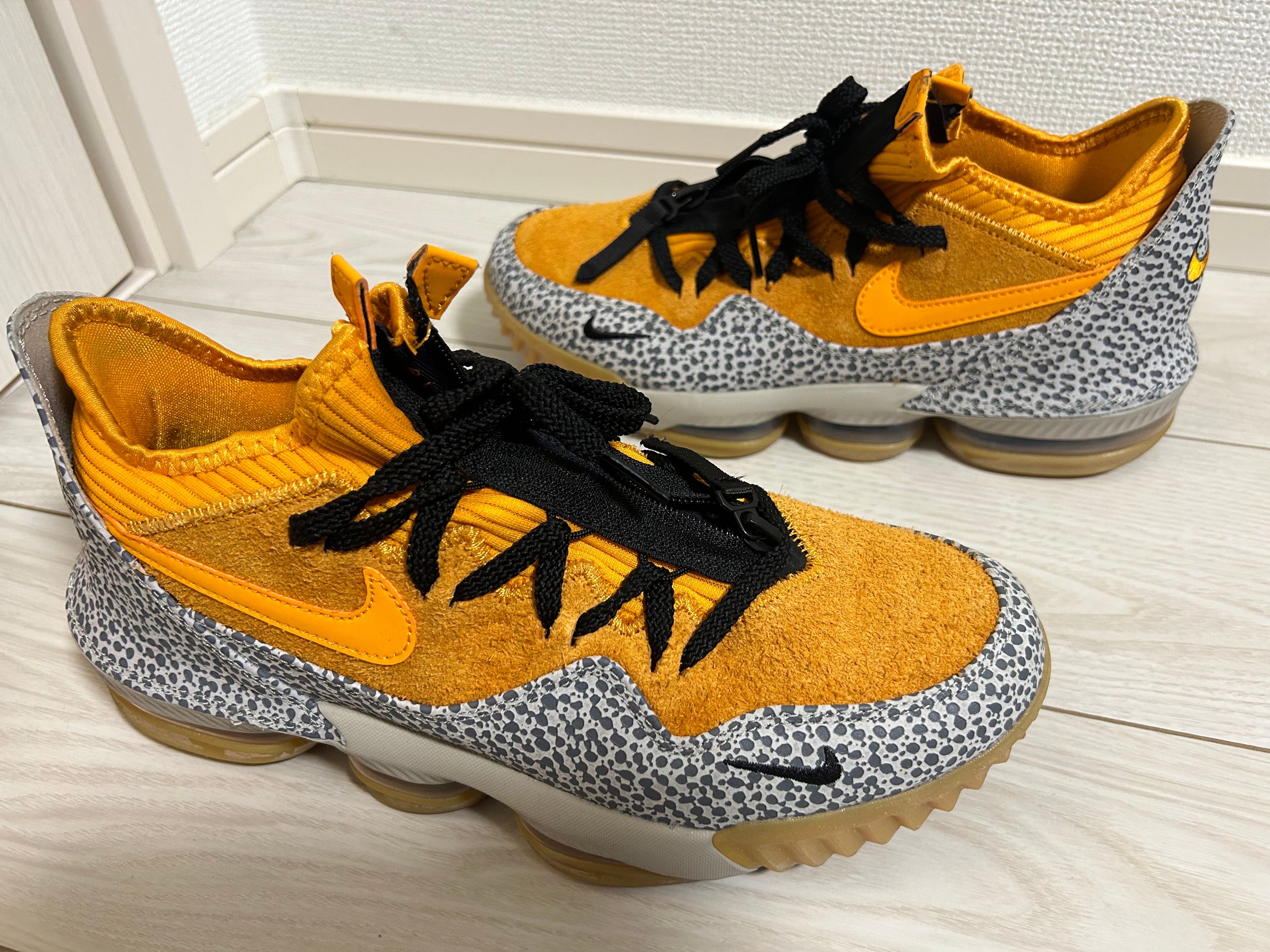 atmos × Nike LeBron 16 Low "Safari" (CD9471-800/CI3358-800)