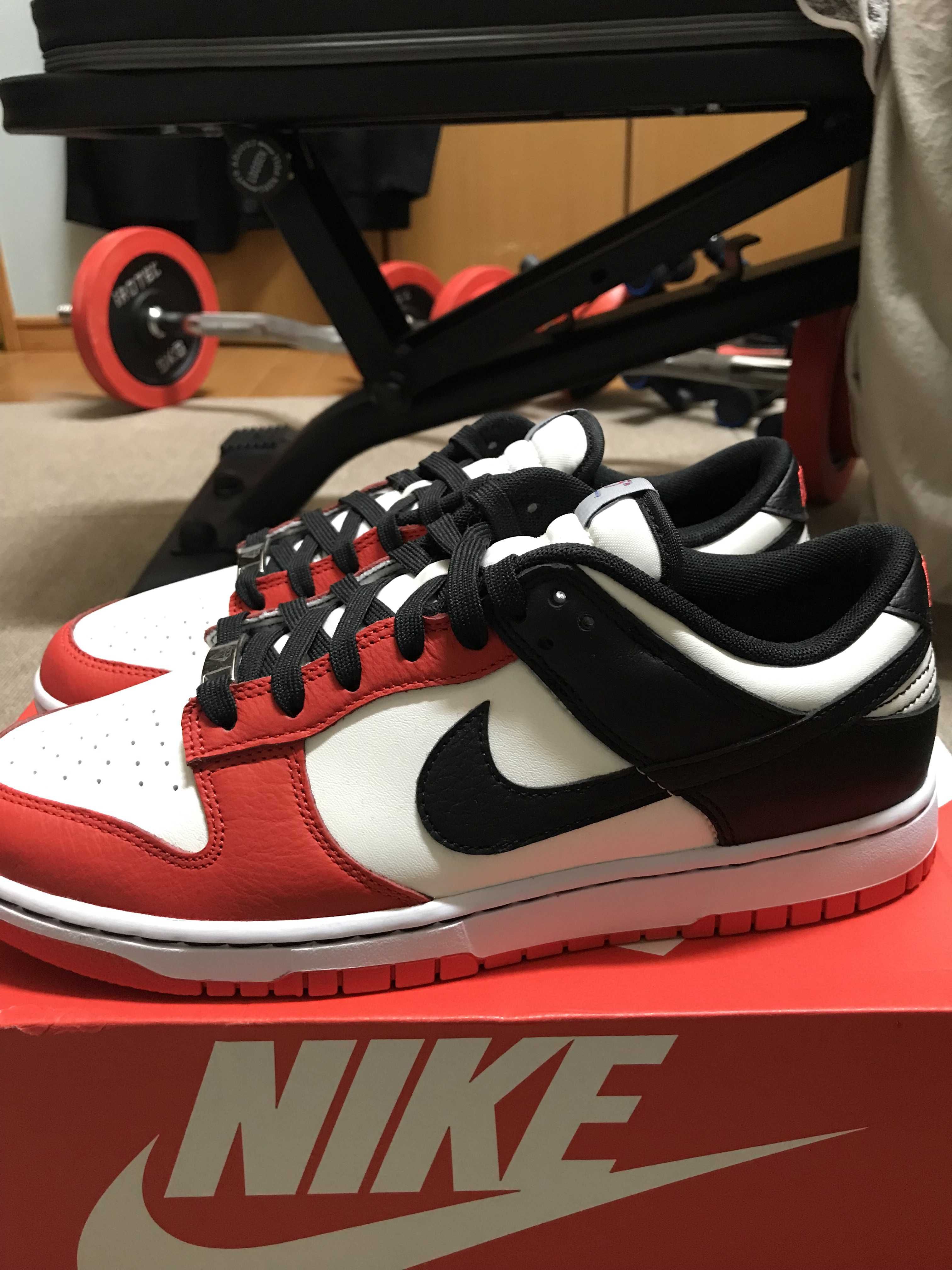 NBA × Nike Dunk Low EMB 75th Anniversary "Chicago Bulls"