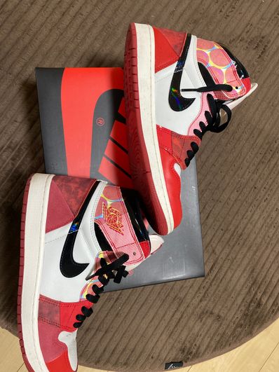 Spider-Man × Nike Air Jordan 1 Retro High OG SP "Spider-Man: Across the Spider-Verse/University Red"
