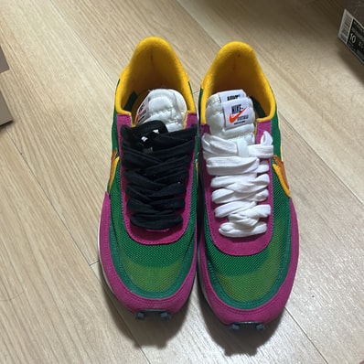 sacai × Nike LDV Waffle "Pine/Green"