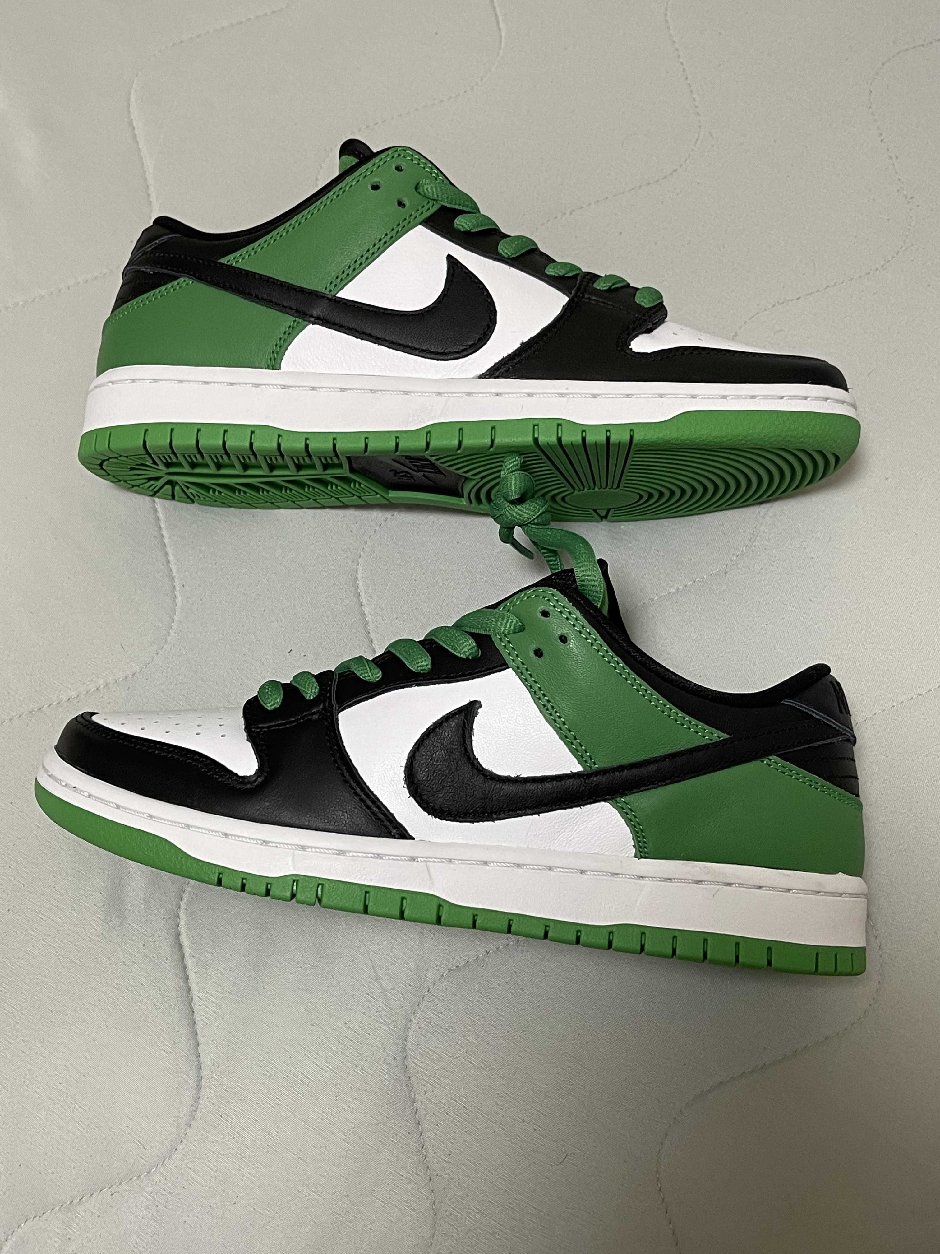 Nike SB Dunk Low Pro "Black and Classic Green"