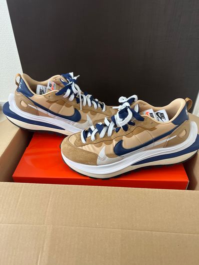 Sacai × Nike Vapor Waffle "Sesame And Blue Void"
