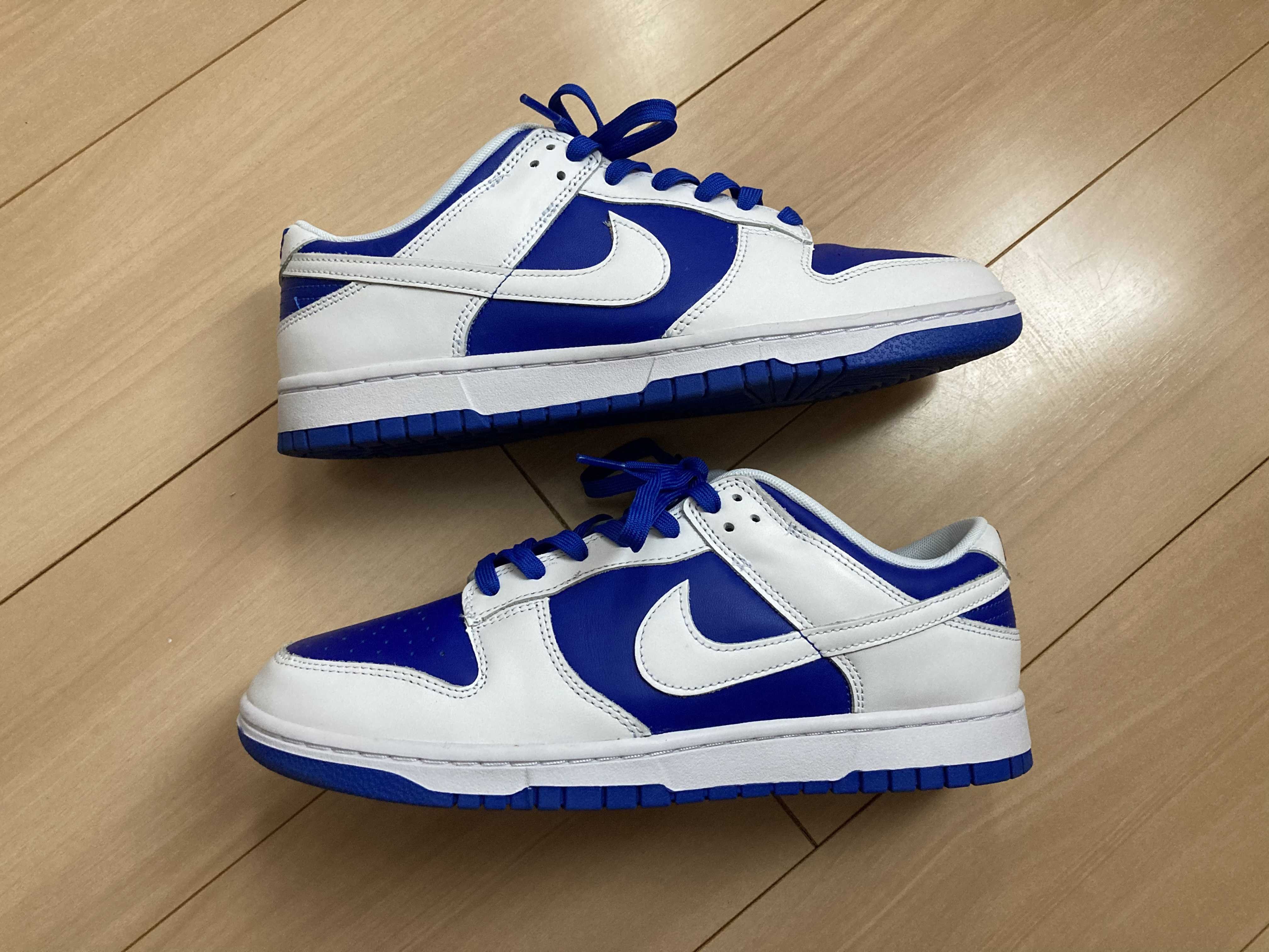 Nike Dunk Low Retro "Racer Blue and White"