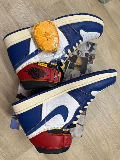 Union × Nike Air Jordan 1 Retro High OG NRG "Storm Blue/Varsity Red"