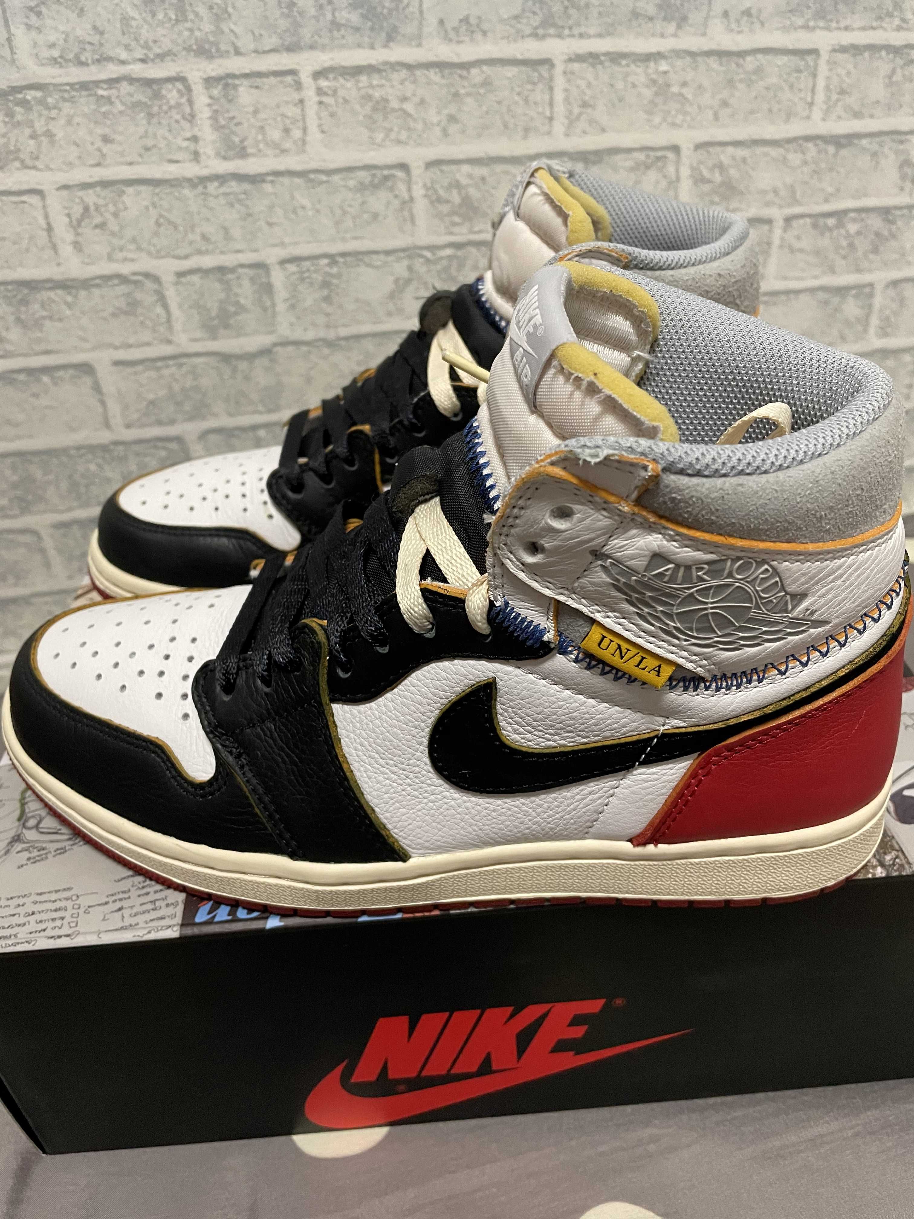 UNION × Nike Air Jordan 1 Retro High OG NRG "Varsity Red/Wolf Grey"