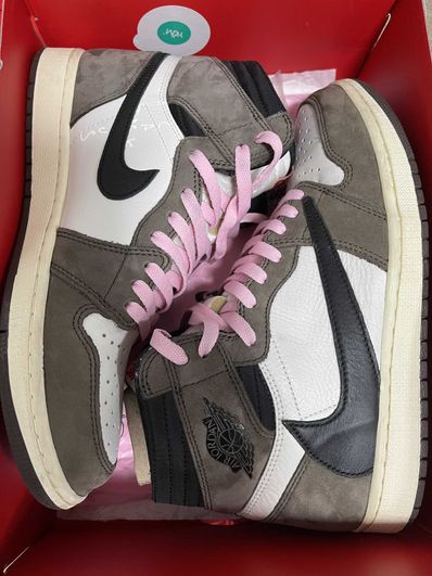 Travis Scott × Nike Air Jordan 1 Retro High OG TS SP "Sail/Dark Mocha"