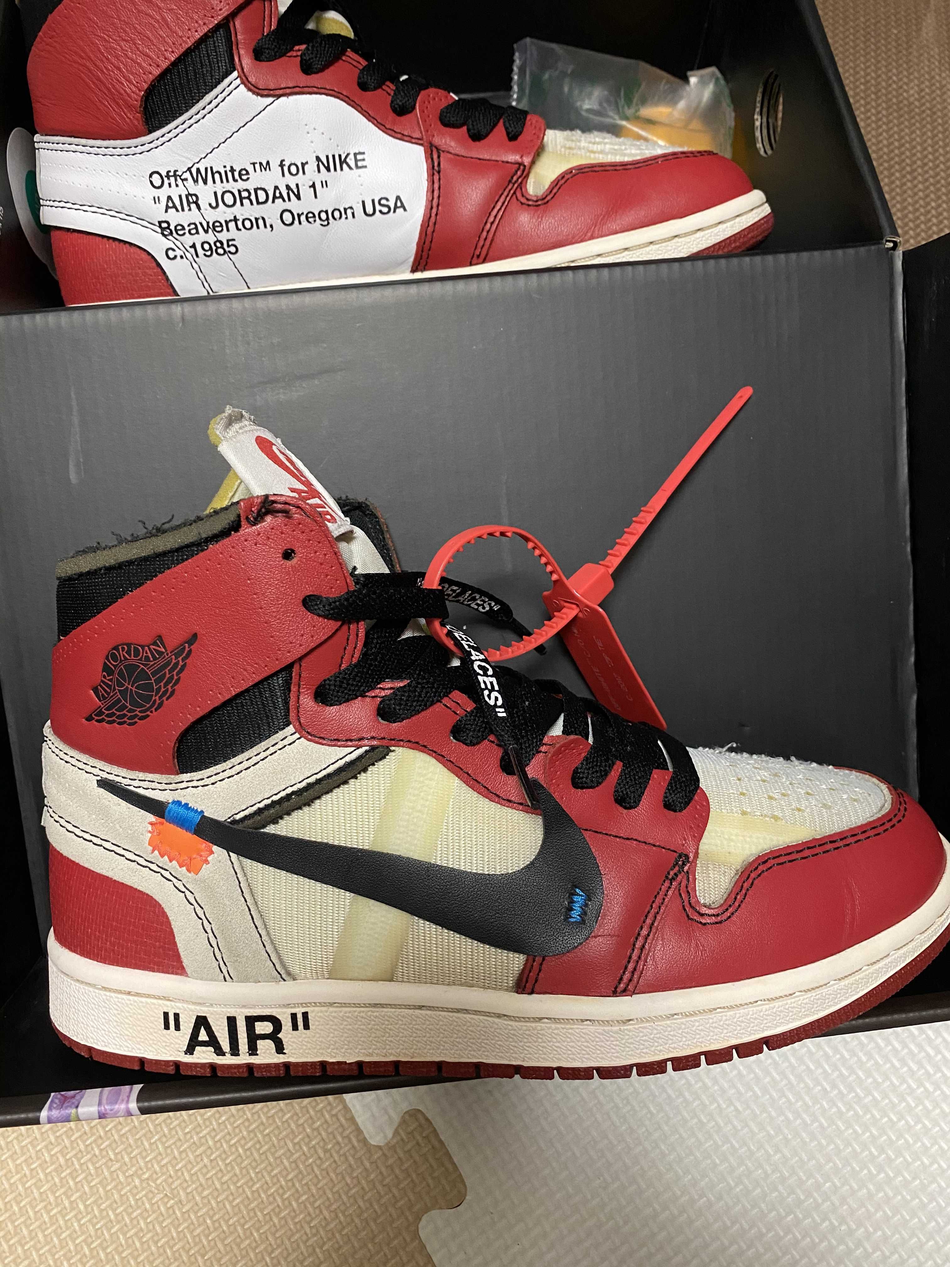 Off-White × Nike Air Jordan 1 Retro High The Ten "Chicago"