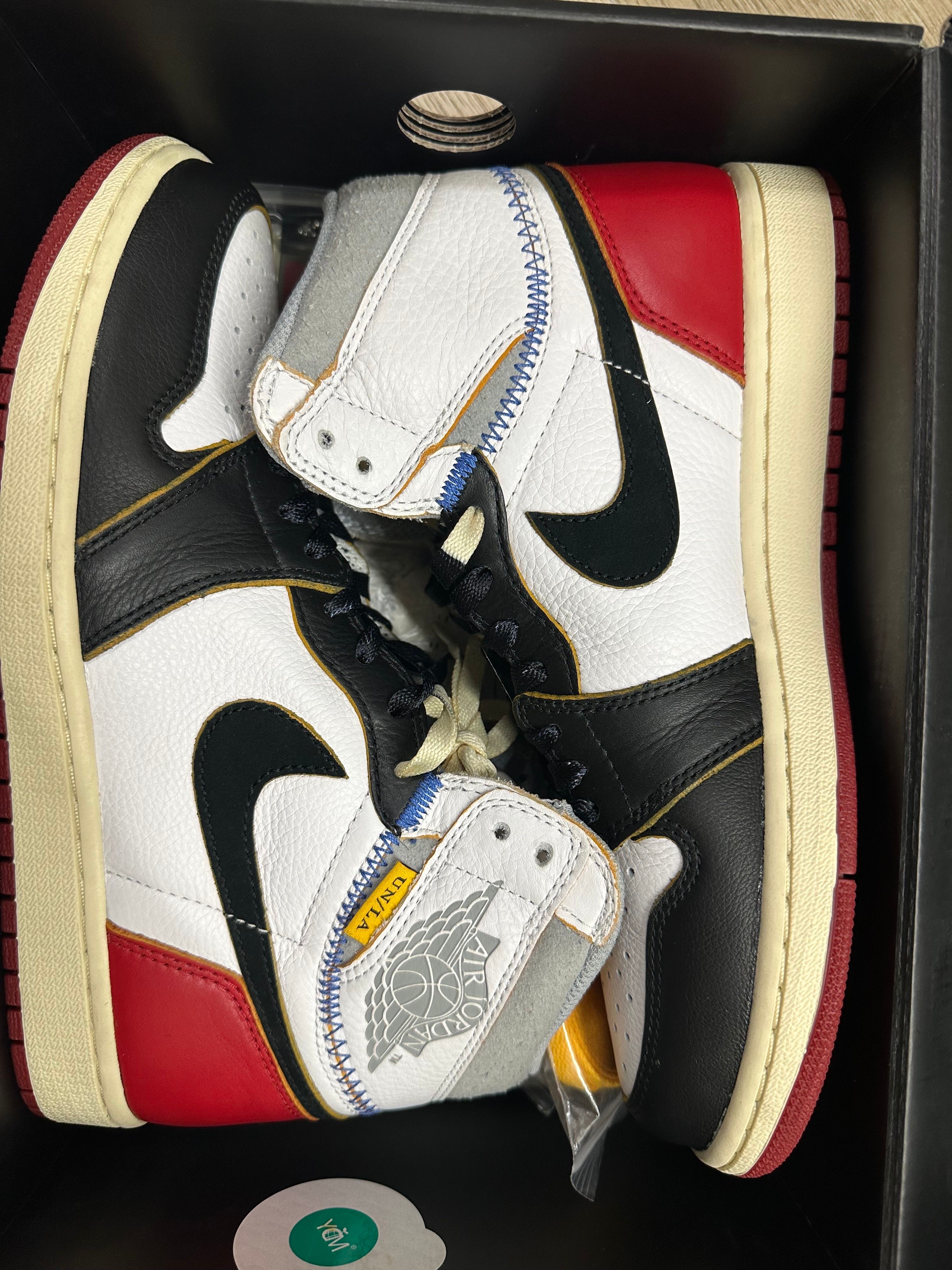 UNION × Nike Air Jordan 1 Retro High OG NRG "Varsity Red/Wolf Grey"