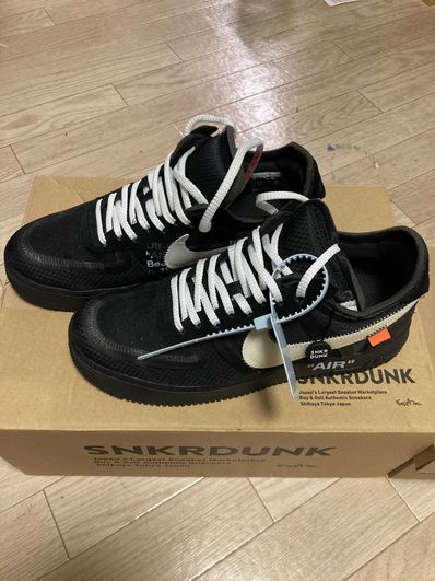 Off-White × Nike Air Force 1 Low "Black"