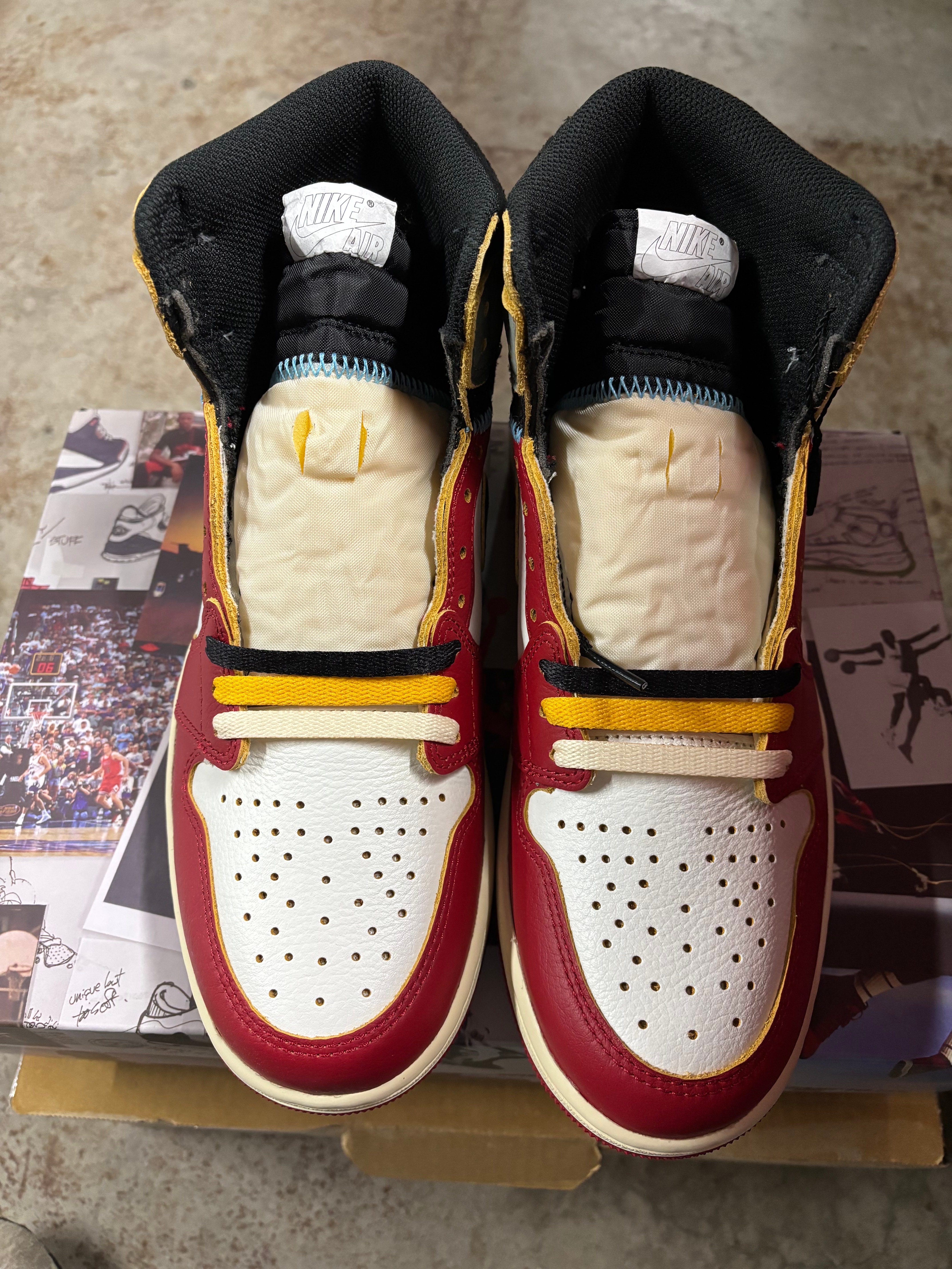 UNION × Nike Air Jordan 1 Retro High OG "Chicago/Shadow"