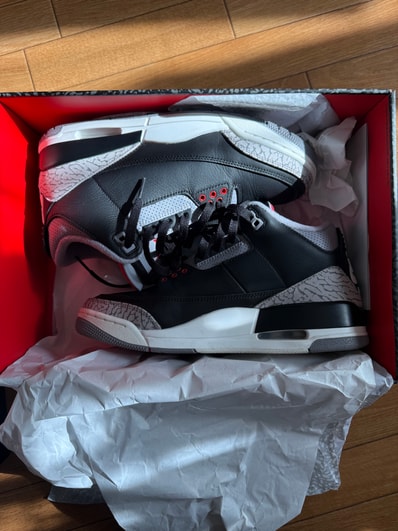 Nike Air Jordan 3 Retro "Black Cement" (2024)