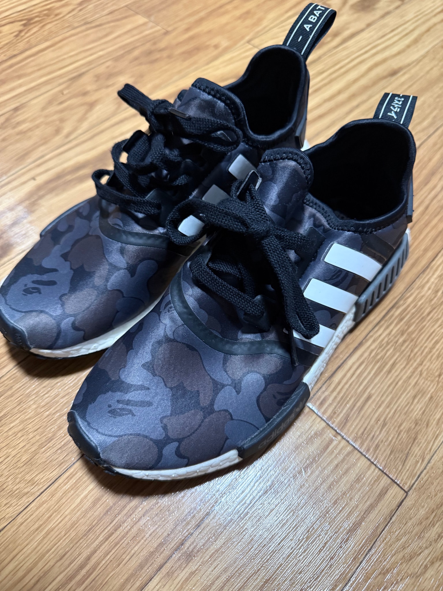 A BATHING APE × adidas NMD R1 "Black"