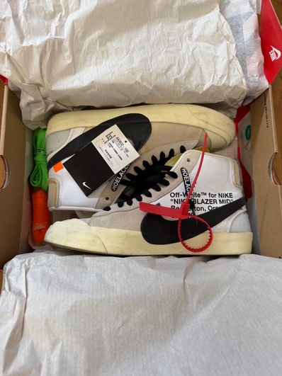 Off-White × Nike The Ten Blazer Mid "White"