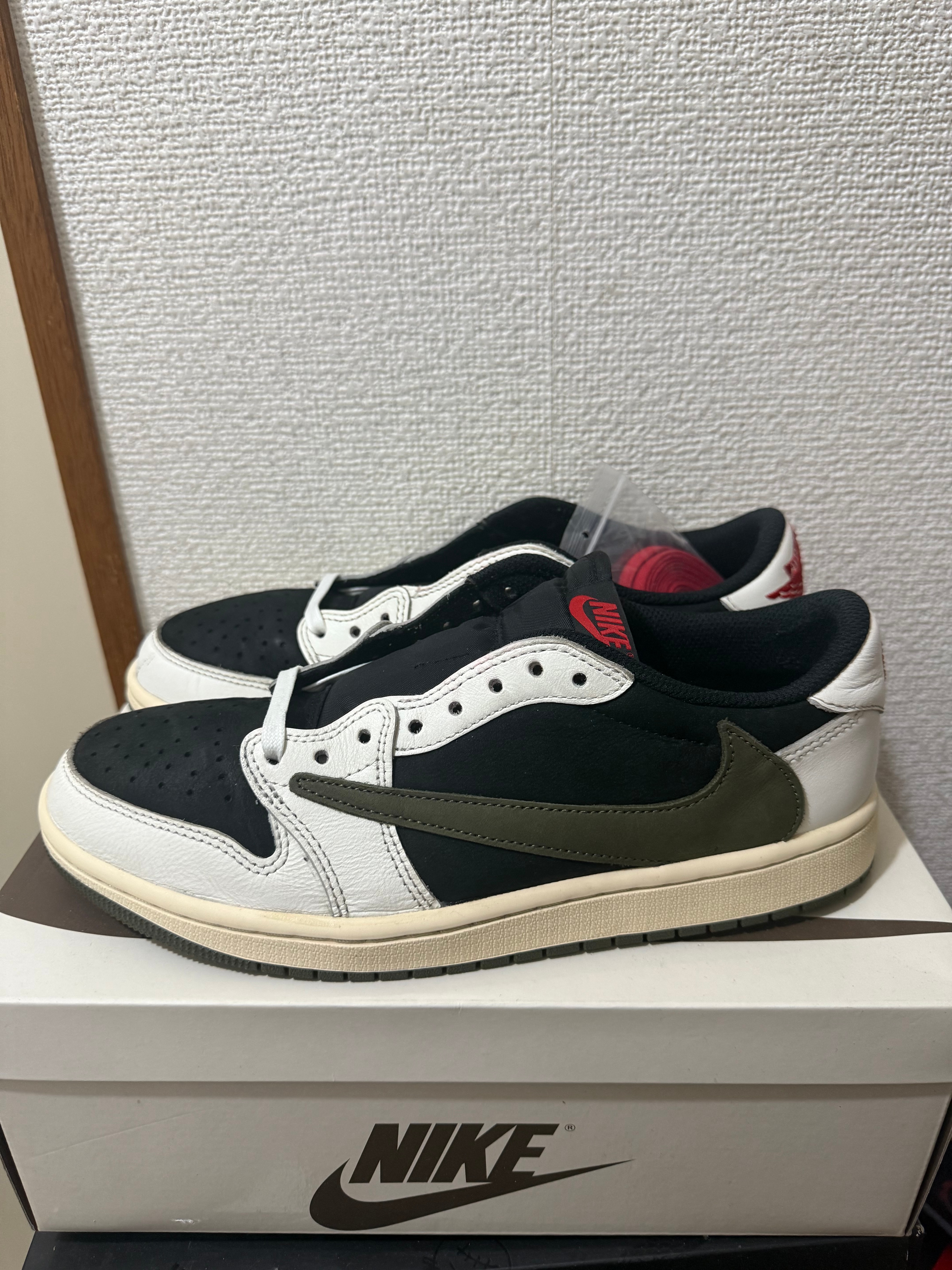 Travis Scott × Nike Women's Air Jordan 1 Low OG "Medium Olive"