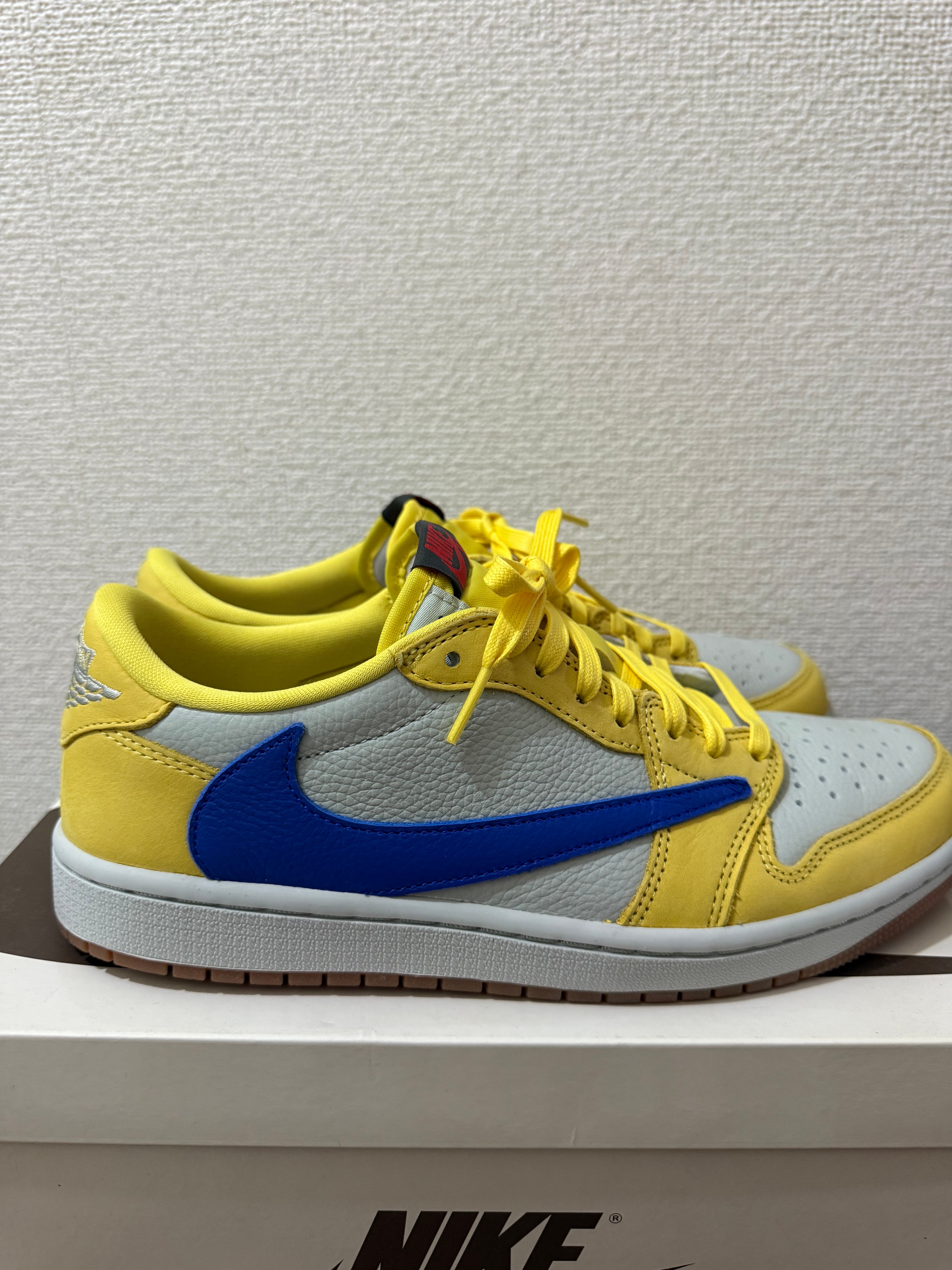 Travis Scott × Nike Women's Air Jordan 1 Retro Low OG "Canary"