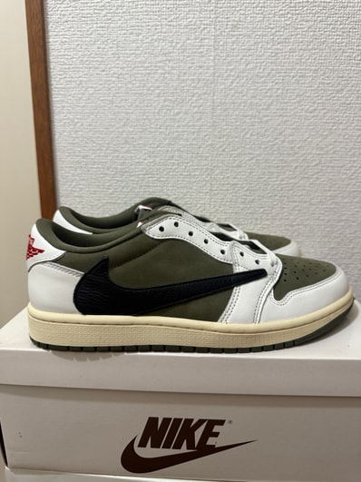 Travis Scott × Nike Air Jordan 1 Low OG SP "Reverse Olive"