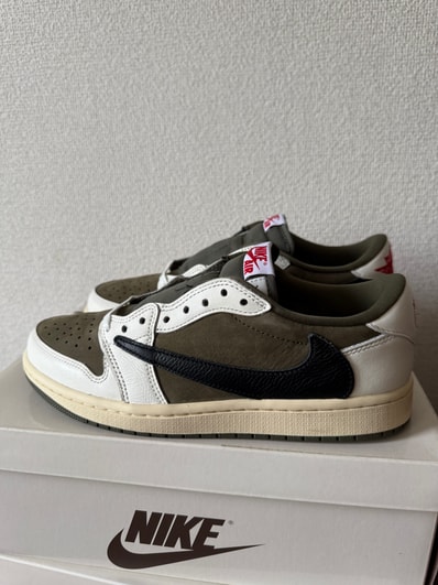 Travis Scott × Nike Air Jordan 1 Low OG SP "Reverse Olive"