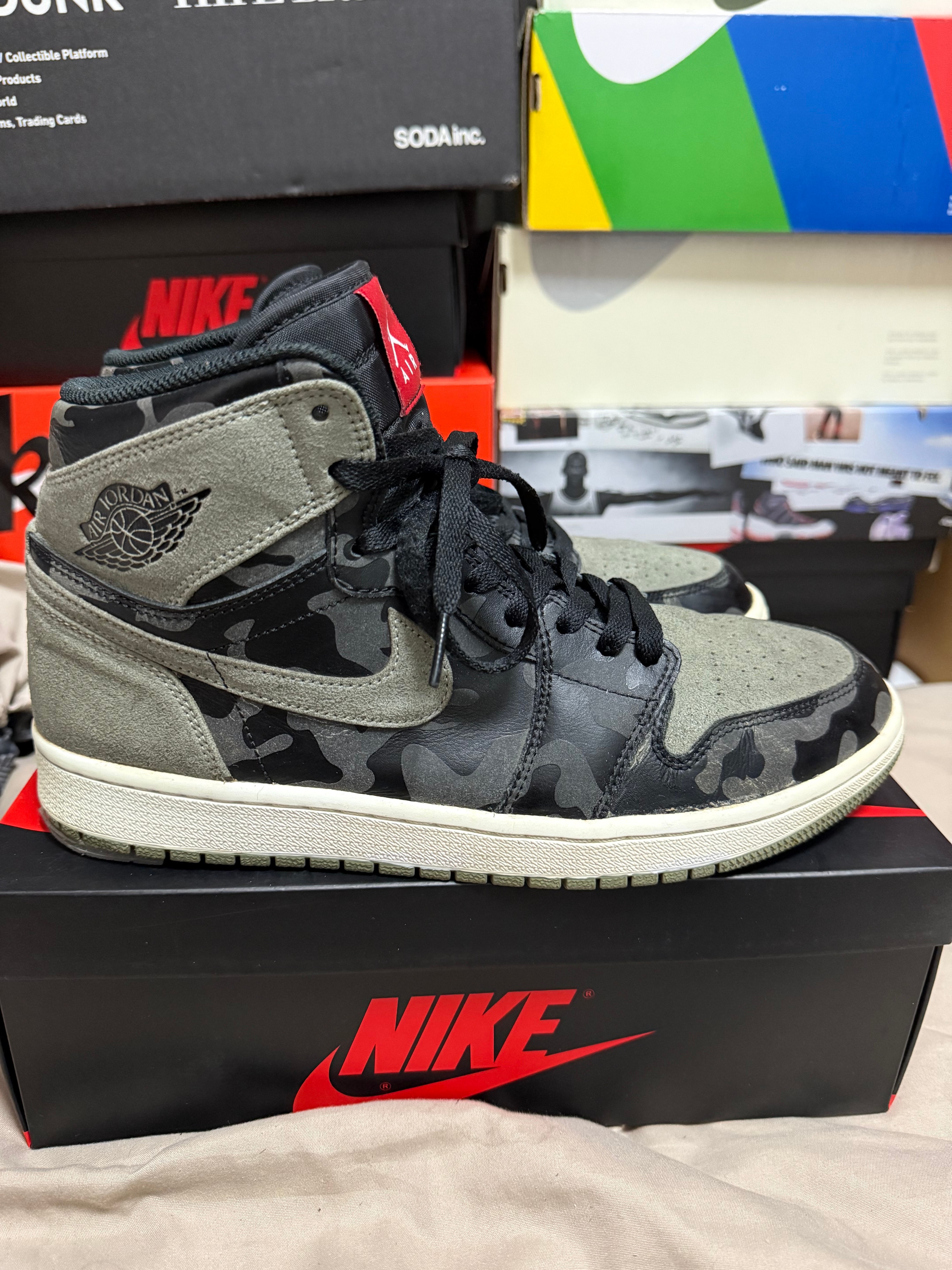 Nike Air Jordan 1 Retro High "Camo 3M Shadow"