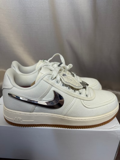 Travis Scott × Nike Air Force 1 Low "Sail"