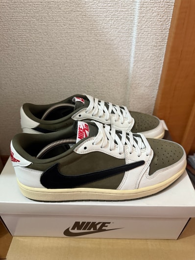 Travis Scott × Nike Air Jordan 1 Low OG SP "Reverse Olive"