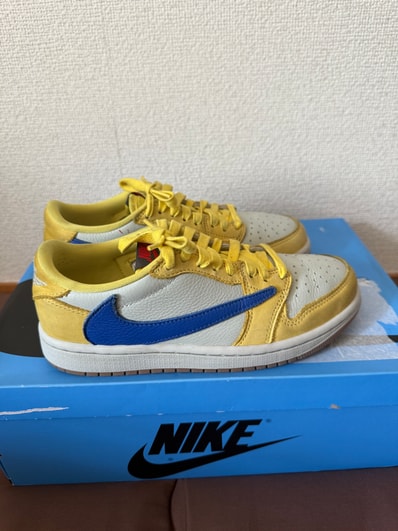 Travis Scott × Nike Women's Air Jordan 1 Retro Low OG "Canary"