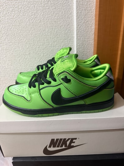 The Powerpuff Girls × Nike SB Dunk Low Pro QS "Buttercup"