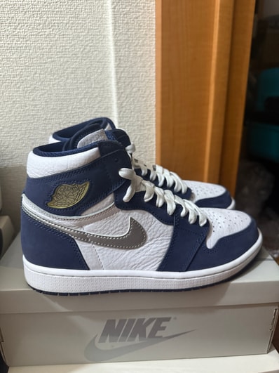 Nike Air Jordan 1 High OG CO.JP "White/Midnight Navy" (2020) (Standard Box)
