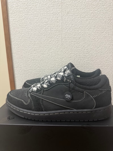 Travis Scott × Nike Air Jordan 1 Low OG SP "Black Phantom"