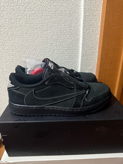 Travis Scott × Nike Air Jordan 1 Low OG SP "Black Phantom"