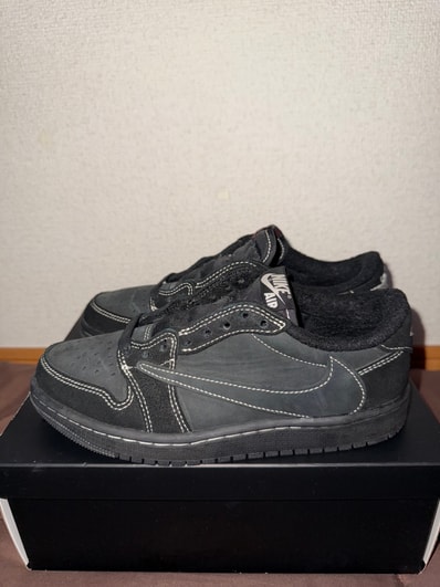 Travis Scott × Nike Air Jordan 1 Low OG SP "Black Phantom"