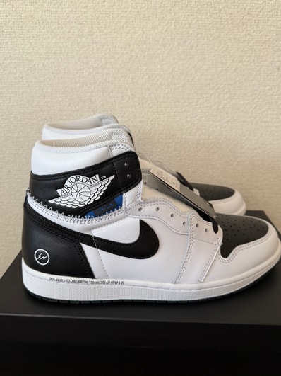 fragment design × UNION × Nike Air Jordan 1 Retro High OG "Black/White"