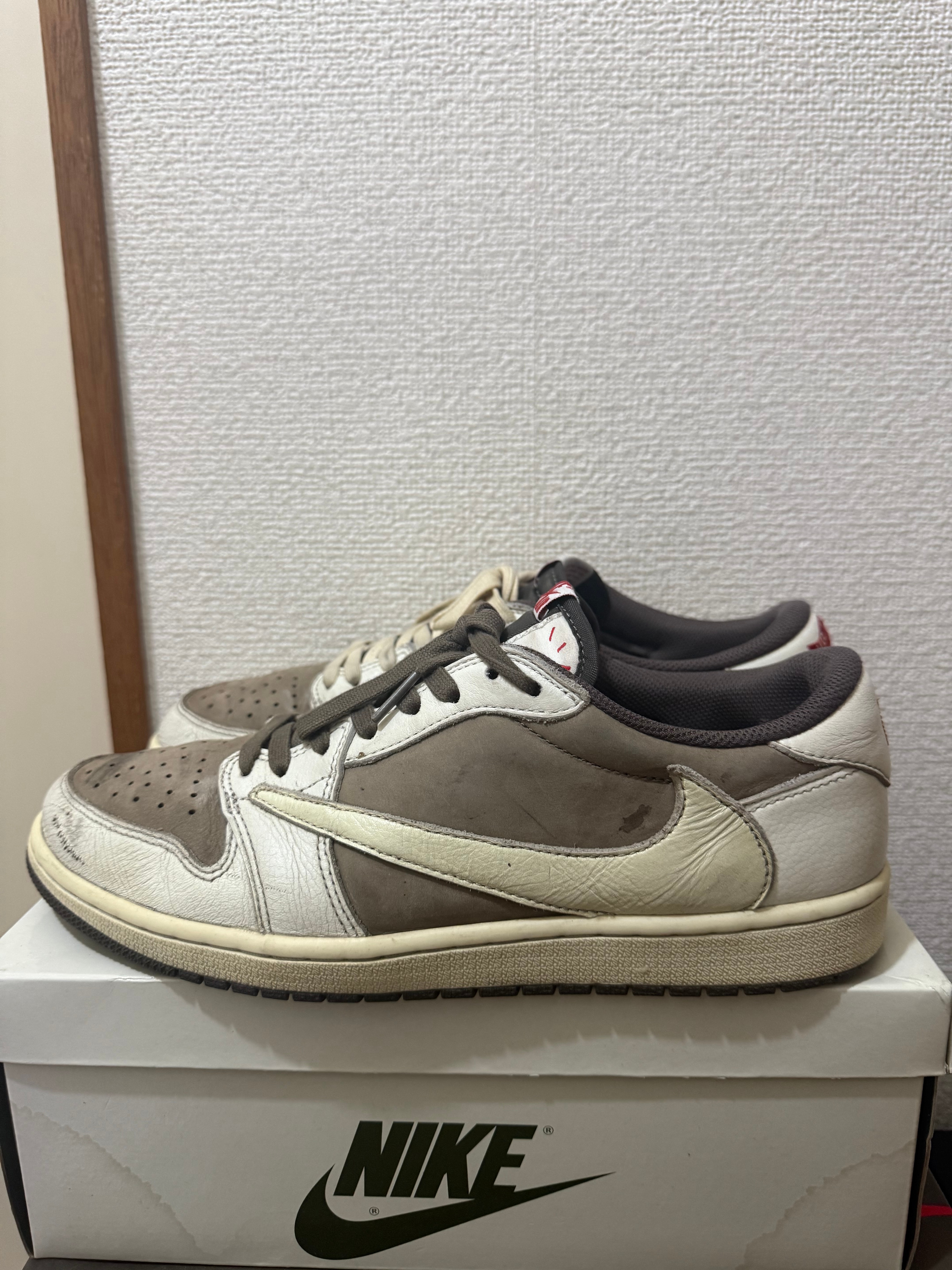 Travis Scott × Nike Air Jordan 1 Low OG SP "Reverse Mocha/Sail and Ridgerock"