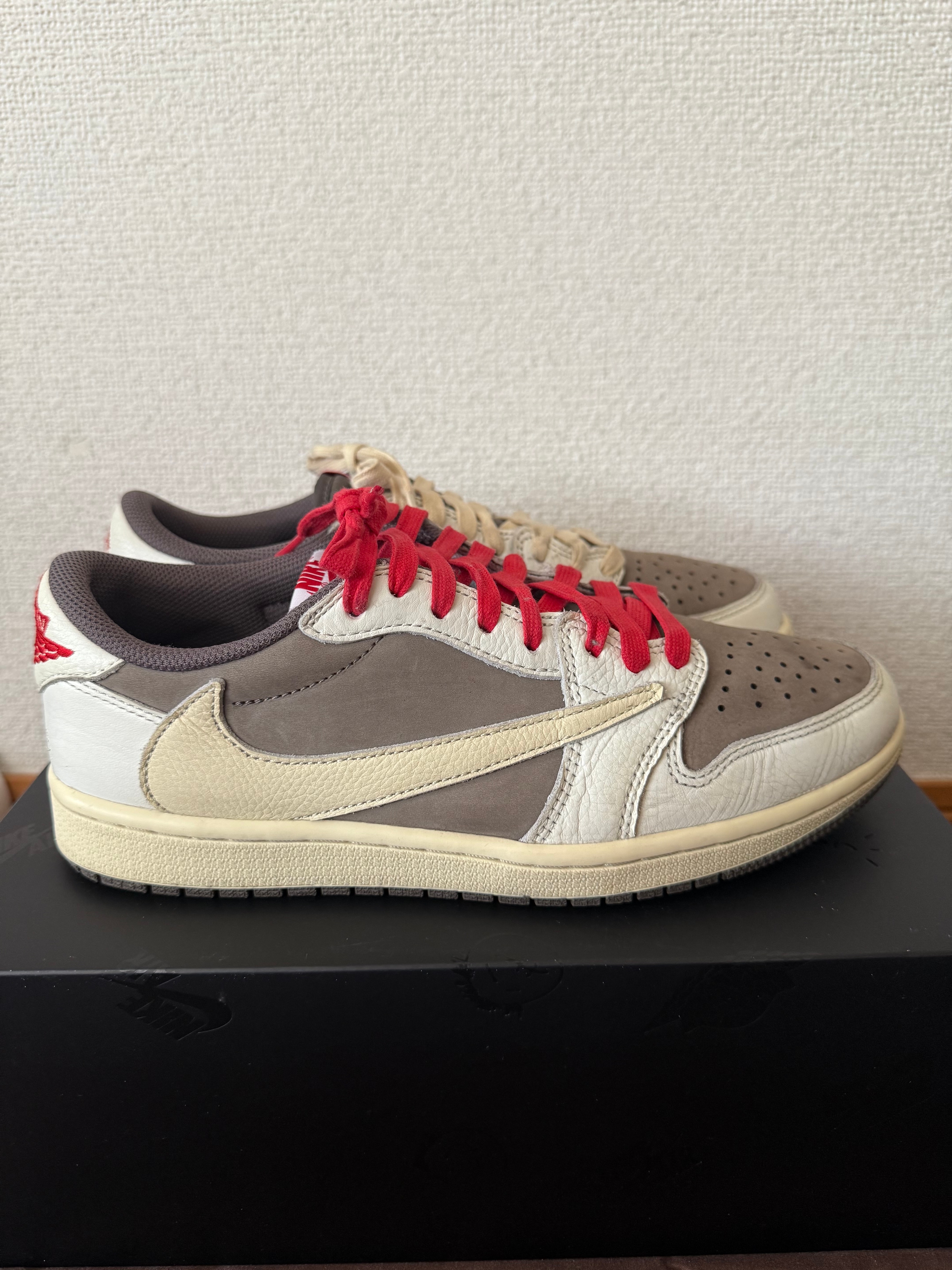 Travis Scott × Nike Air Jordan 1 Low OG SP "Reverse Mocha/Sail and Ridgerock"