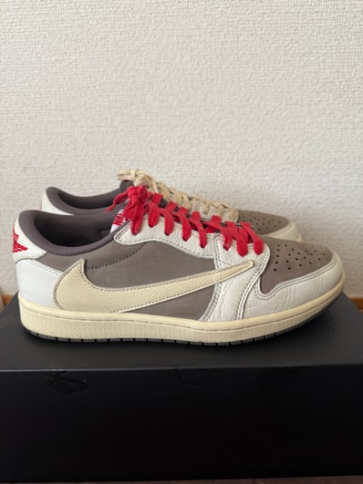 Travis Scott × Nike Air Jordan 1 Low OG SP "Reverse Mocha/Sail and Ridgerock"