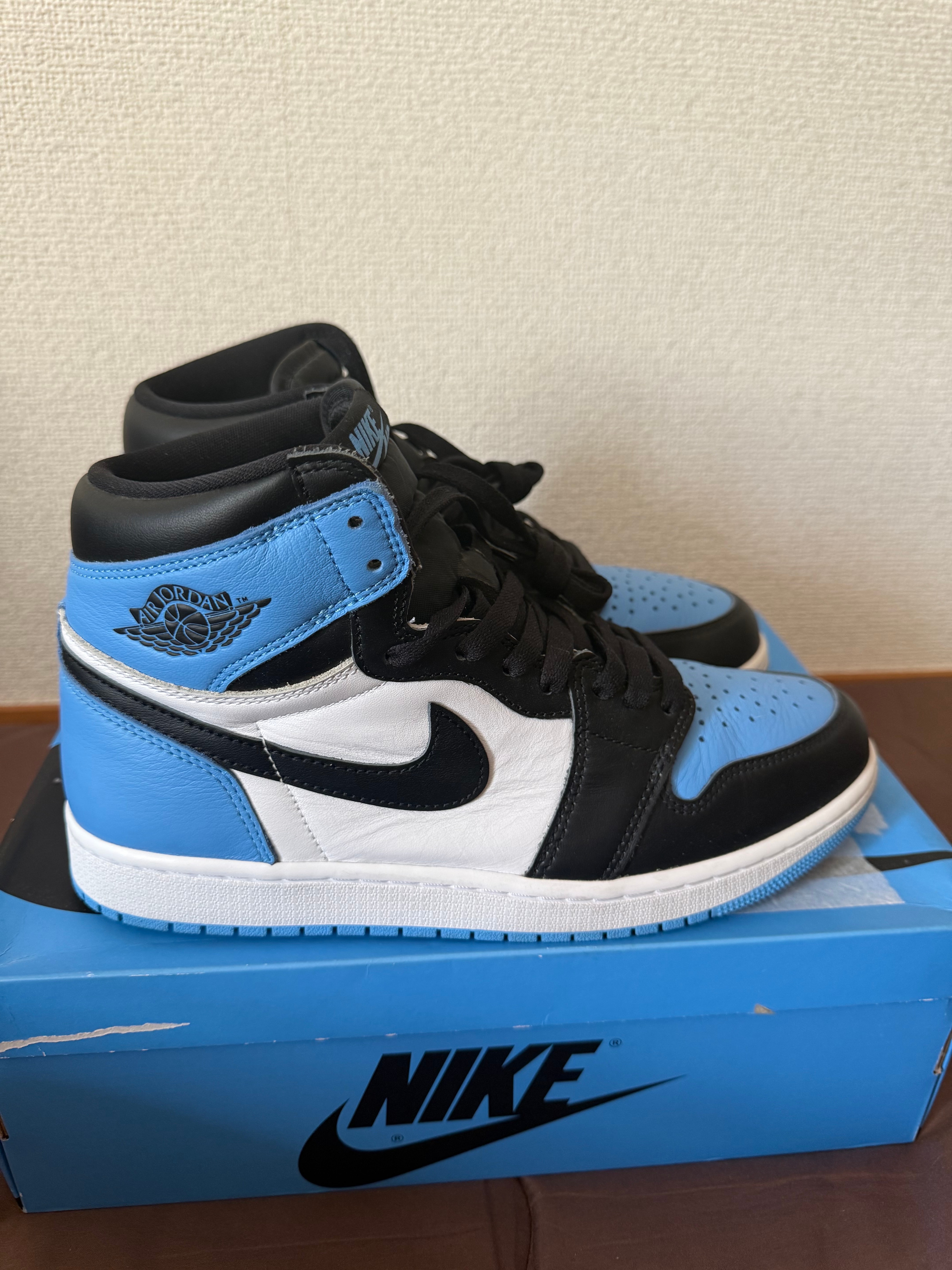 Nike Air Jordan 1 Retro High OG "University Blue/UNC Toe"