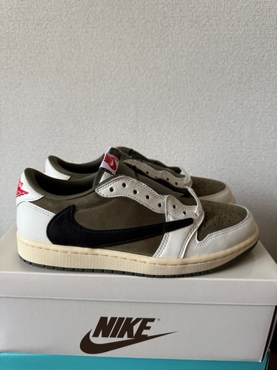 Travis Scott × Nike Air Jordan 1 Low OG SP "Reverse Olive"