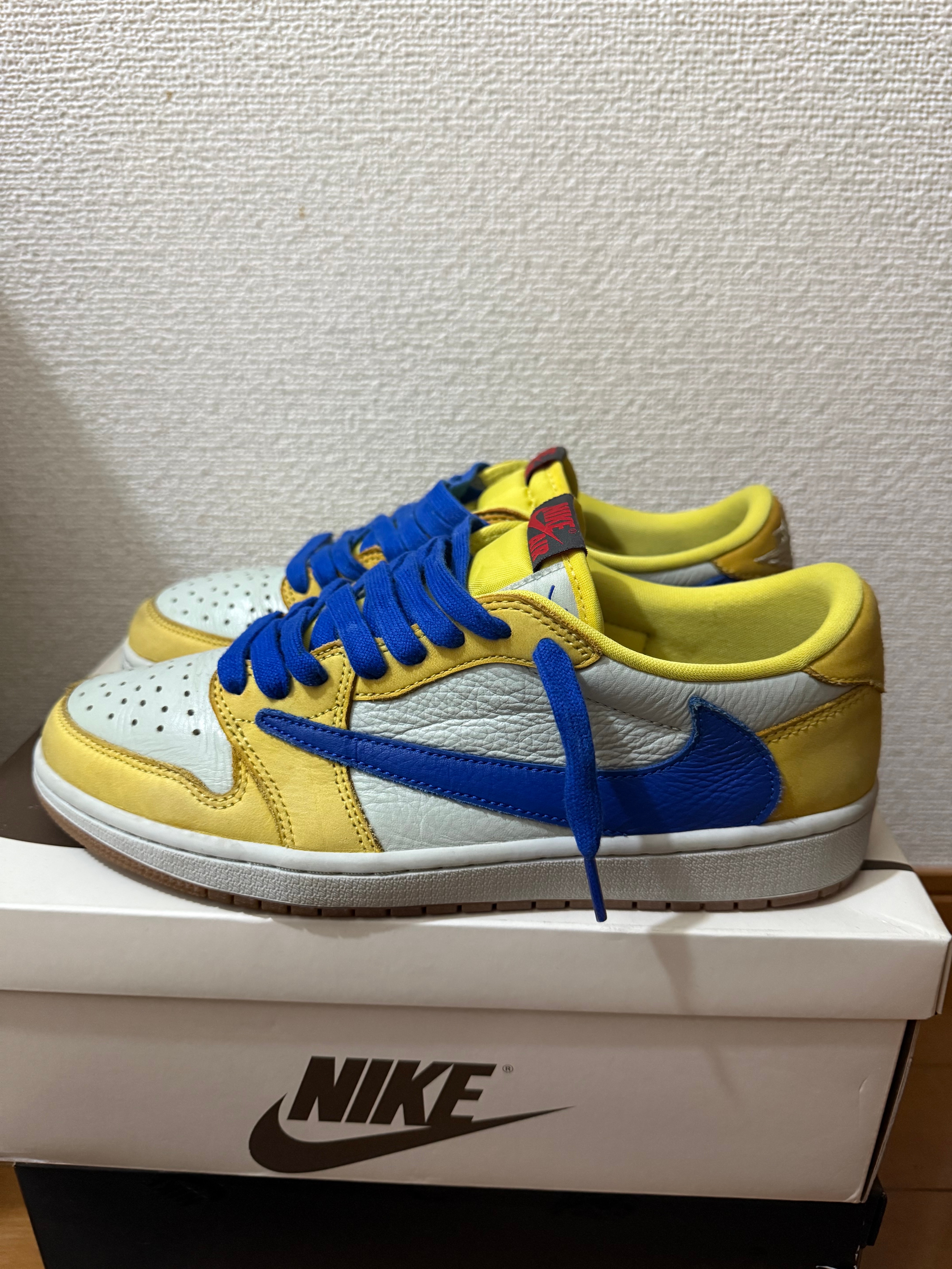 Travis Scott × Nike Women's Air Jordan 1 Retro Low OG "Canary"