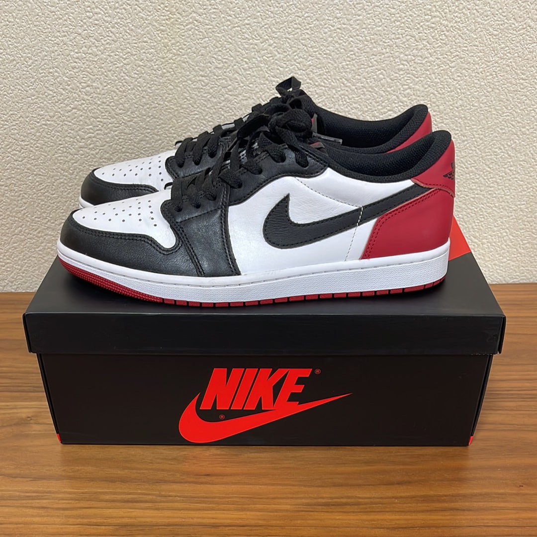ナイキ エアジョーダン1 レトロ ロー OG "ブラック トゥ"