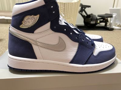Nike Air Jordan 1 High OG CO.JP "White/Midnight Navy" (2020)(ブリーフケースなし)