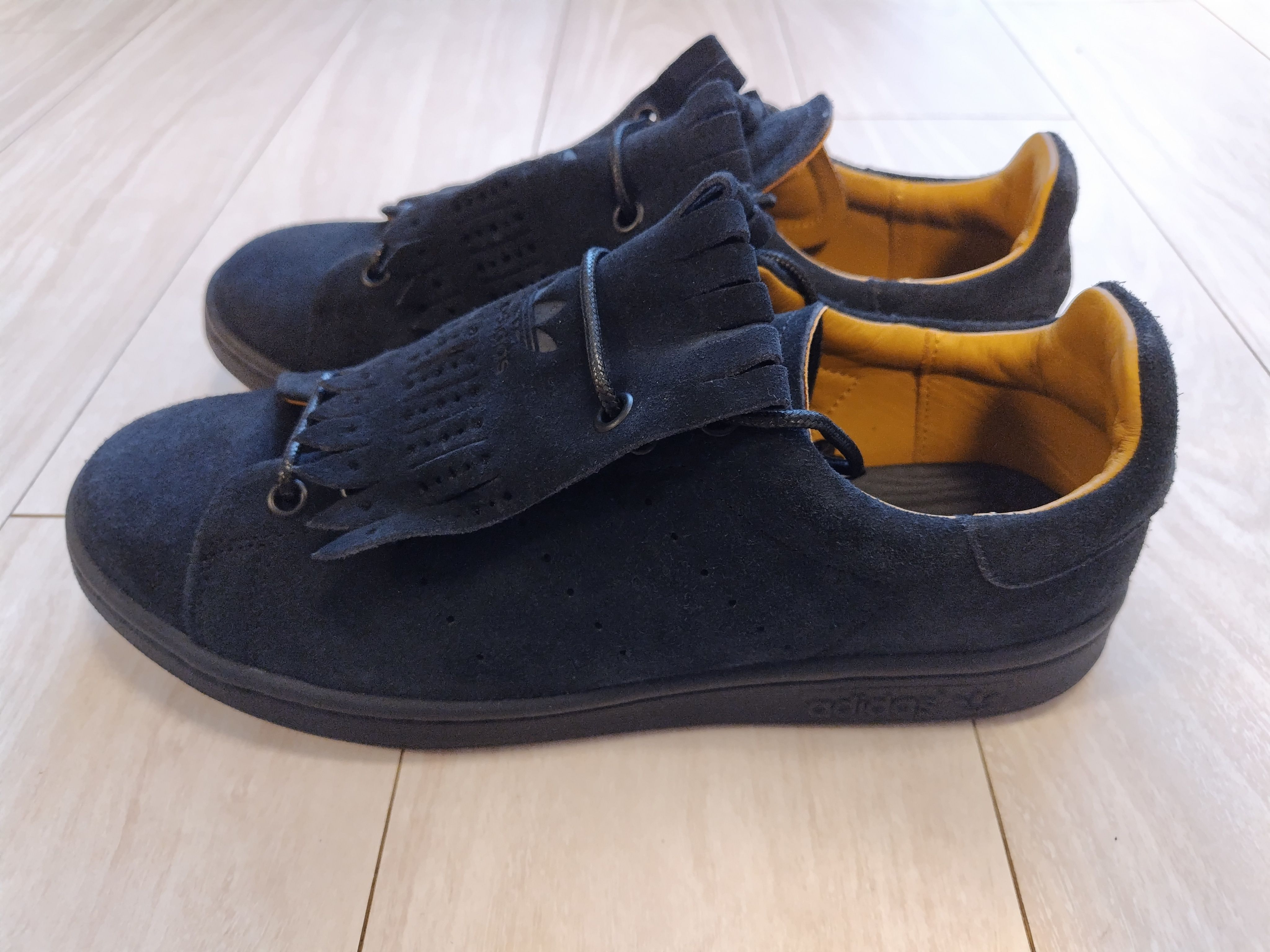 Shinsuke Nakada × adidas Stan Smith Lux "Core Black/Mesa/Silver Metallic"