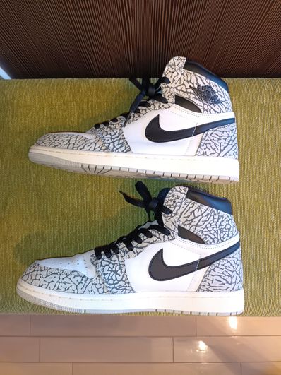 Nike Air Jordan 1 High OG "White Cement/Safari"