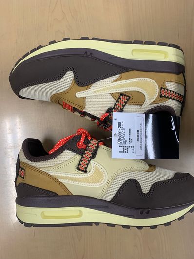 Travis Scott × Nike Air Max 1 "CACT.US Brown"