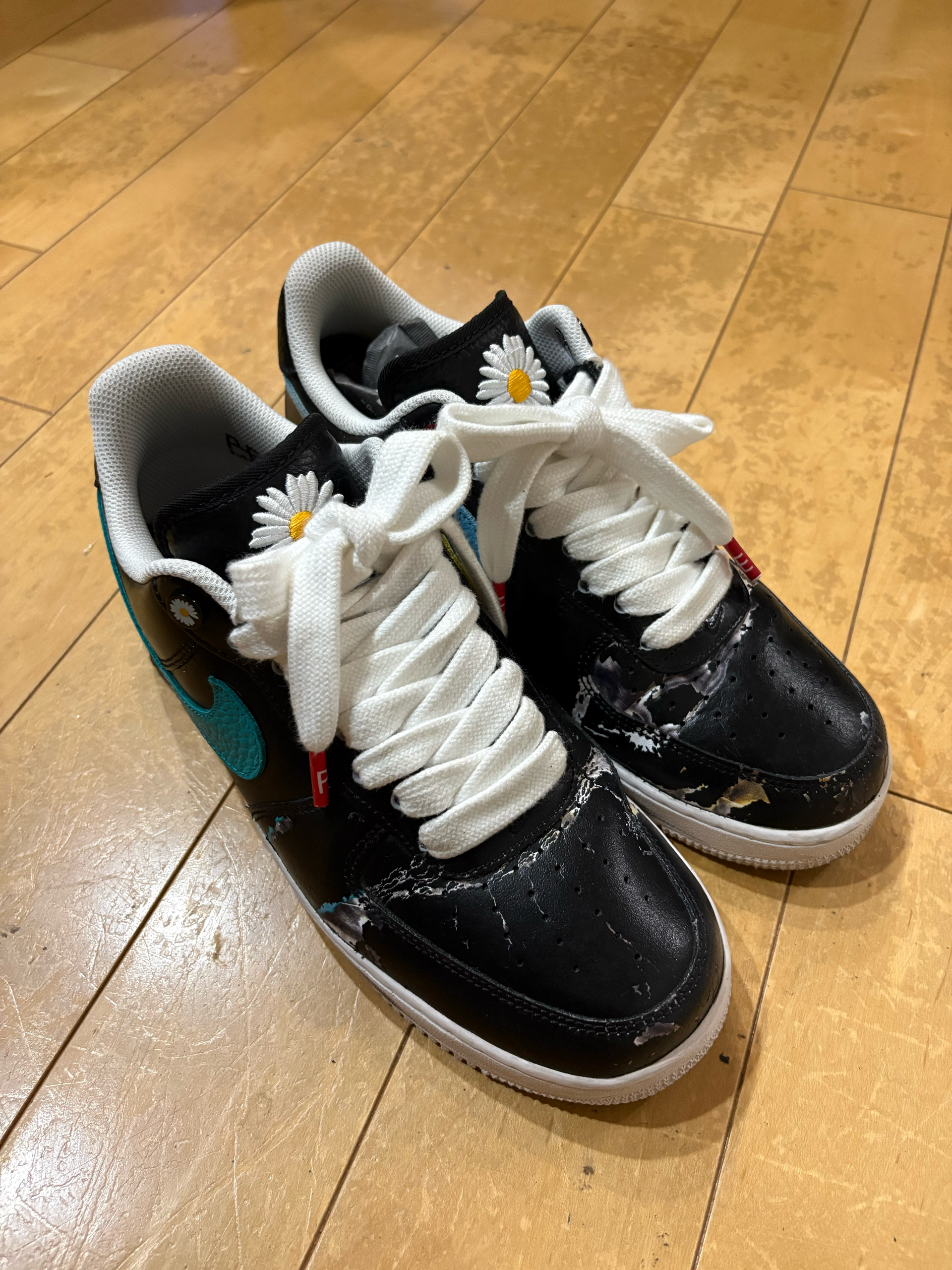 PEACEMINUSONE × Nike Air Force 1 Low '07 Para-Noise 3.0 "Black and Multi-Color" / G-DRAGON