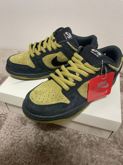 Supreme × Nike SB Dunk Low "Camper Green" (Asia Exclusive) (25FW Week2)