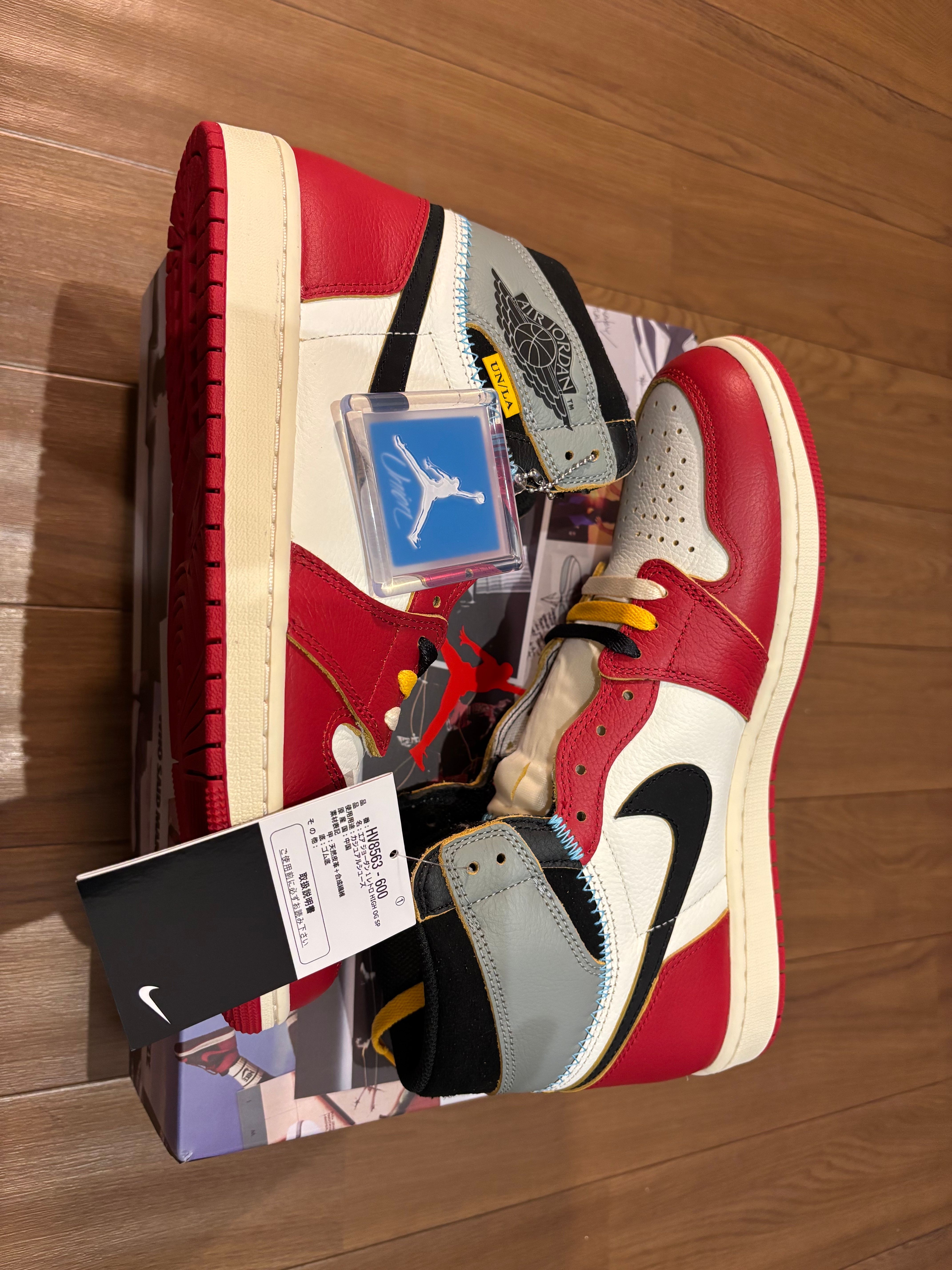 UNION × Nike Air Jordan 1 Retro High OG "Chicago/Shadow"